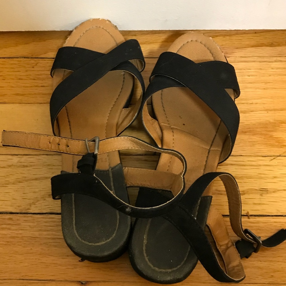 Black sandals
